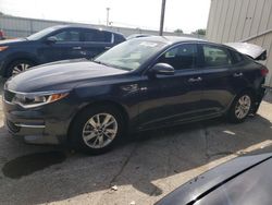 Salvage cars for sale at Dyer, IN auction: 2017 KIA Optima LX