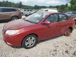 Salvage cars for sale at Candia, NH auction: 2009 Hyundai Elantra GLS