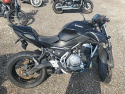 Salvage cars for sale from Copart Greenwell Springs, LA: 2017 Kawasaki ER650 G