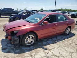 Honda Accord Vehiculos salvage en venta: 2007 Honda Accord SE