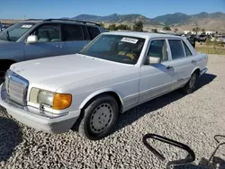 Salvage cars for sale at Magna, UT auction: 1991 Mercedes-Benz 560 SEL