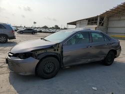 Salvage cars for sale from Copart Corpus Christi, TX: 2016 Toyota Camry LE