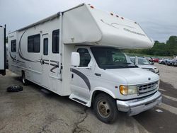 Ford Motorhome salvage cars for sale: 2002 Ford Econoline E450 Super Duty Cutaway Van