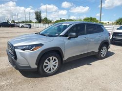 Toyota Vehiculos salvage en venta: 2023 Toyota Corolla Cross L