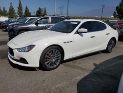 Maserati Ghibli Luxury salvage cars for sale: 2017 Maserati Ghibli Luxury