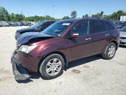 Acura salvage cars for sale: 2009 Acura MDX Technology