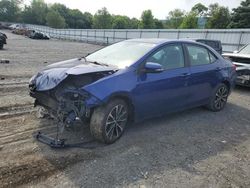 Salvage cars for sale at Grantville, PA auction: 2018 Toyota Corolla L