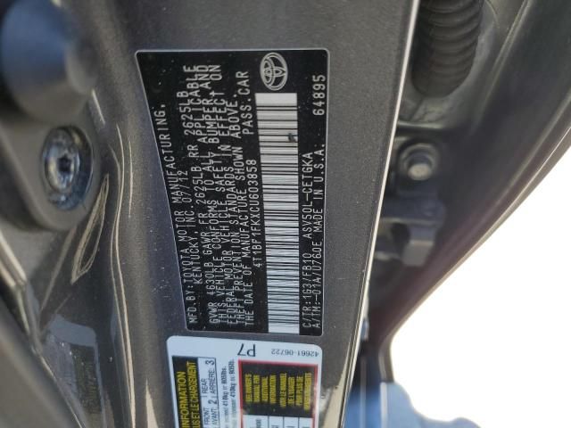 2012 Toyota Camry Base