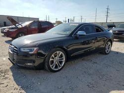 Salvage cars for sale at Haslet, TX auction: 2013 Audi S5 Premium Plus