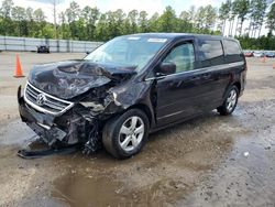 Salvage cars for sale from Copart Harleyville, SC: 2010 Volkswagen Routan SE