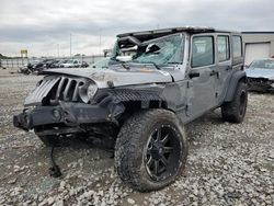 Salvage cars for sale at Cahokia Heights, IL auction: 2017 Jeep Wrangler Unlimited Sport