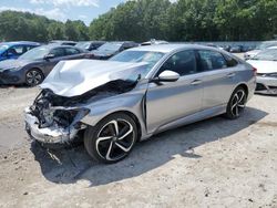 Honda Accord Sport salvage cars for sale: 2019 Honda Accord Sport