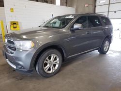 Salvage cars for sale at Blaine, MN auction: 2012 Dodge Durango Crew