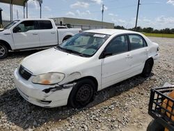 Salvage cars for sale at Tifton, GA auction: 2004 Toyota Corolla CE