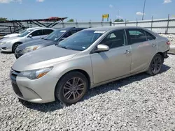 Salvage cars for sale at Cahokia Heights, IL auction: 2015 Toyota Camry LE