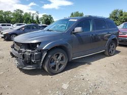 SUV salvage a la venta en subasta: 2017 Dodge Journey Crossroad