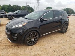 Salvage cars for sale at China Grove, NC auction: 2017 KIA Sportage SX