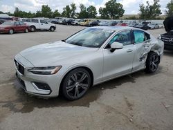 Salvage cars for sale at Bridgeton, MO auction: 2019 Volvo S60 T6 Inscription