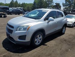 Salvage cars for sale at Denver, CO auction: 2016 Chevrolet Trax 1LT