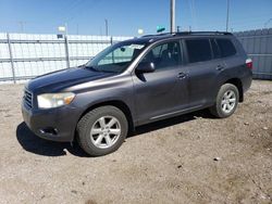 Salvage cars for sale at Greenwood, NE auction: 2010 Toyota Highlander