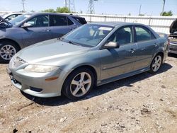 Salvage cars for sale at Elgin, IL auction: 2004 Mazda 6 S