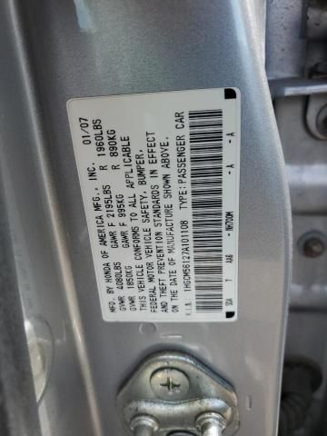 2007 Honda Accord Value