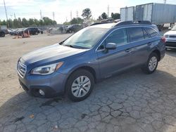 Subaru salvage cars for sale: 2017 Subaru Outback 2.5I Premium