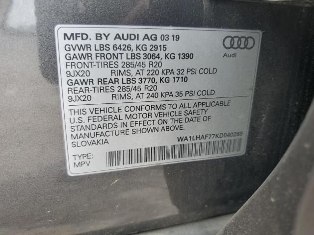 2019 Audi Q7 Premium Plus