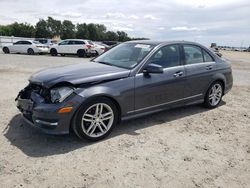 Salvage cars for sale at Sacramento, CA auction: 2013 Mercedes-Benz C 250