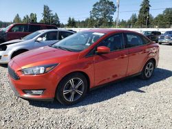 Salvage cars for sale at Graham, WA auction: 2018 Ford Focus SE