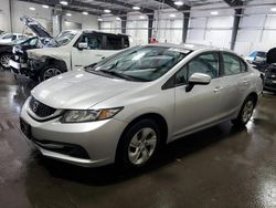 Vehiculos salvage en venta de Copart Ham Lake, MN: 2015 Honda Civic LX