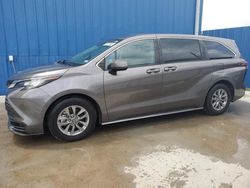 Salvage cars for sale at Houston, TX auction: 2022 Toyota Sienna LE