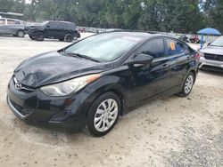 Salvage cars for sale at Ocala, FL auction: 2013 Hyundai Elantra GLS