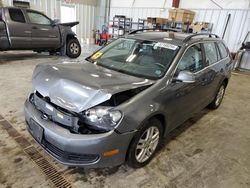 Salvage cars for sale from Copart Mcfarland, WI: 2014 Volkswagen Jetta TDI