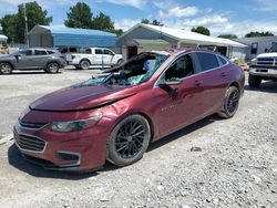 Chevrolet salvage cars for sale: 2016 Chevrolet Malibu LT