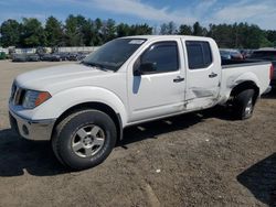 Salvage cars for sale at Finksburg, MD auction: 2008 Nissan Frontier Crew Cab LE