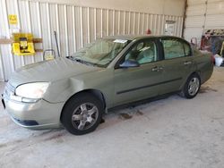 Salvage cars for sale at Abilene, TX auction: 2005 Chevrolet Malibu