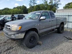 Salvage cars for sale from Copart Augusta, GA: 2000 Toyota Tundra Access Cab