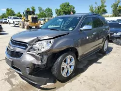 Salvage cars for sale at Bridgeton, MO auction: 2010 Chevrolet Equinox LTZ