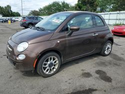 Salvage cars for sale at Moraine, OH auction: 2015 Fiat 500 POP