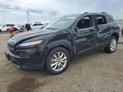 Jeep salvage cars for sale: 2014 Jeep Cherokee Limited