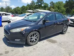 Salvage cars for sale at Gaston, SC auction: 2017 Ford Focus SEL