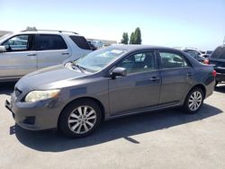 Salvage cars for sale from Copart Hayward, CA: 2009 Toyota Corolla Base