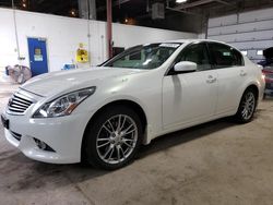 Salvage cars for sale at Blaine, MN auction: 2013 Infiniti G37