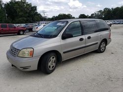 Salvage cars for sale at Ocala, FL auction: 2005 Ford Freestar S