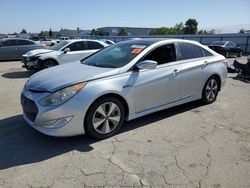 Salvage cars for sale from Copart Bakersfield, CA: 2011 Hyundai Sonata Hybrid