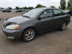 Salvage cars for sale at London, ON auction: 2007 Toyota Corolla CE