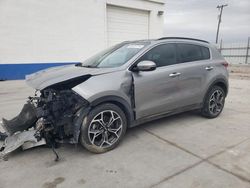 Salvage cars for sale at Farr West, UT auction: 2020 KIA Sportage SX