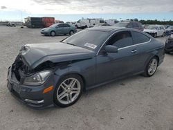 Mercedes-Benz salvage cars for sale: 2013 Mercedes-Benz C 350 4matic