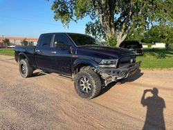 Salvage trucks for sale at Grand Prairie, TX auction: 2014 Dodge 1500 Laramie